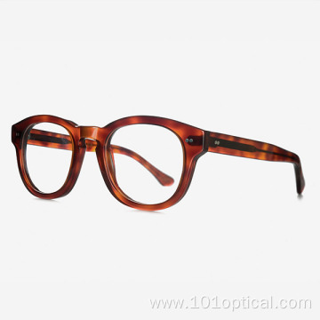 D-Frame domed pins Acetate Unisex Optical Frames